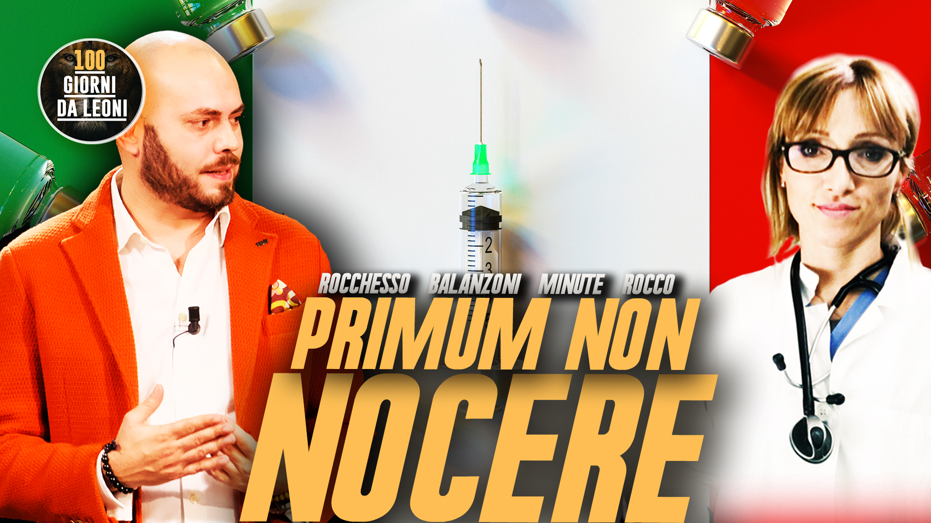 PRIMUM NON NOCERE Balanzoni Rocchesso Rocco Minute 100 Giorni Da